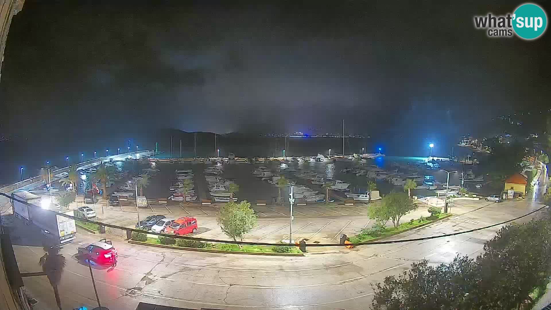 Webcam Orebić Uferpromenade – Fähre nach Korčula Live