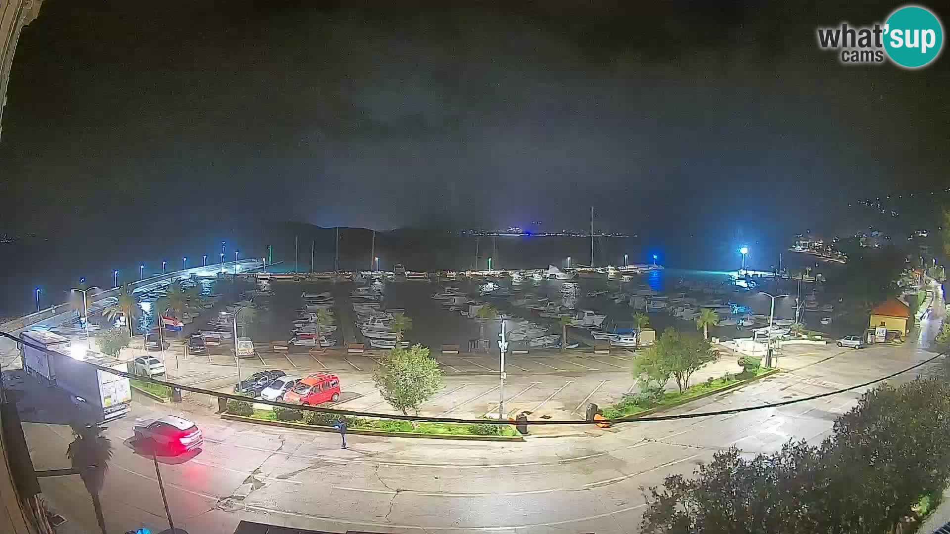 Webcam Orebić Riva – Ferry a Korčula en vivo