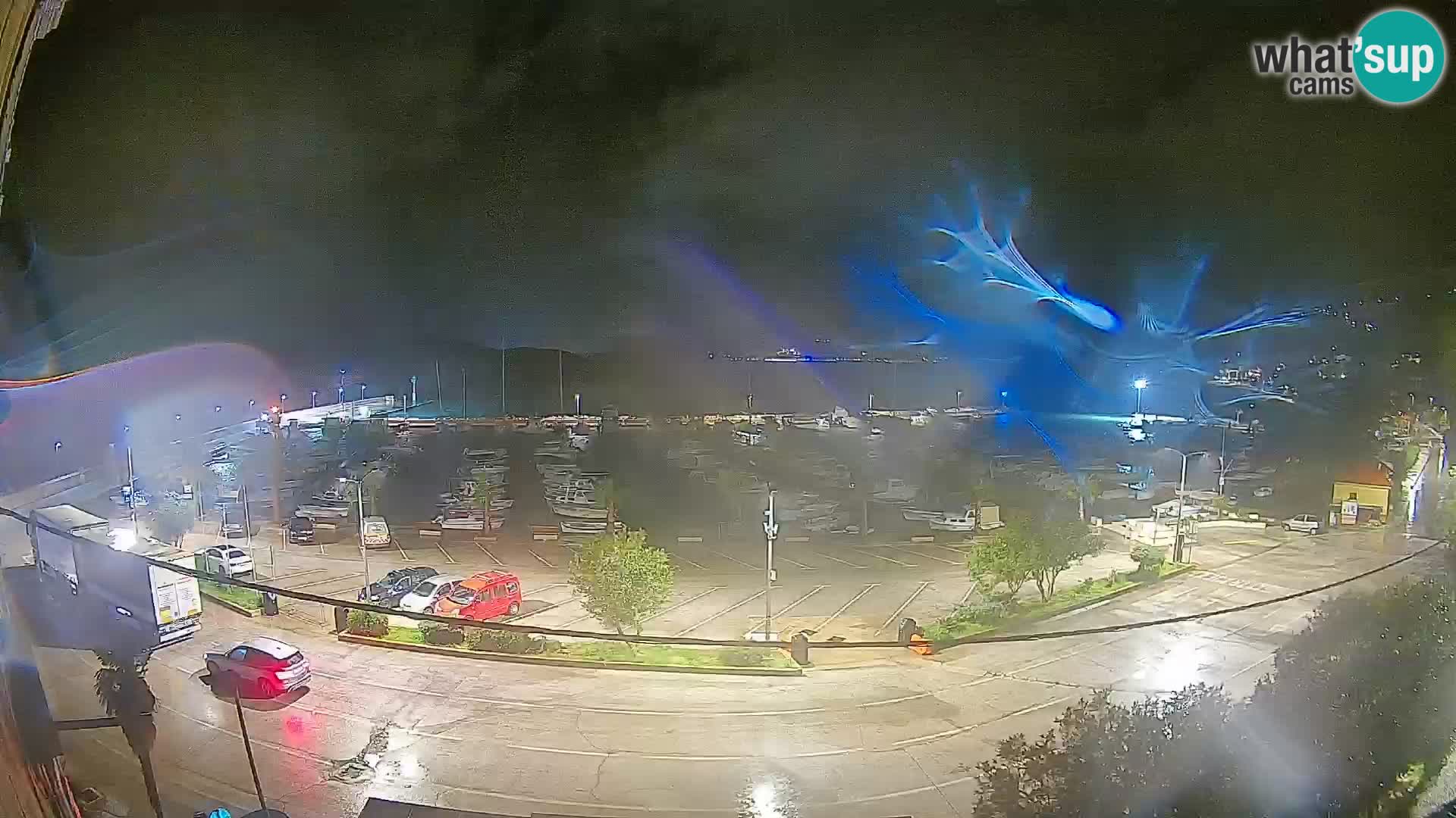 Webcam Orebić Riva – Ferry to Korčula Live