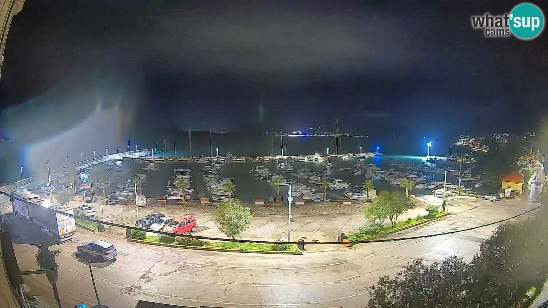 Webcam Orebić Uferpromenade – Fähre nach Korčula Live