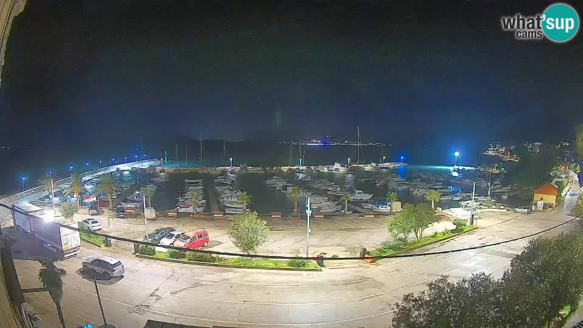 Webcam Orebić Riva – Ferry to Korčula Live