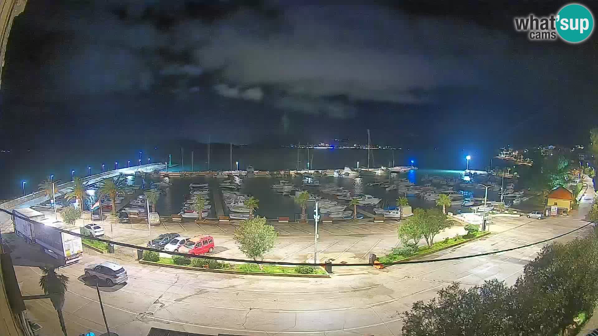 Webcam Orebić Riva – Ferry to Korčula Live