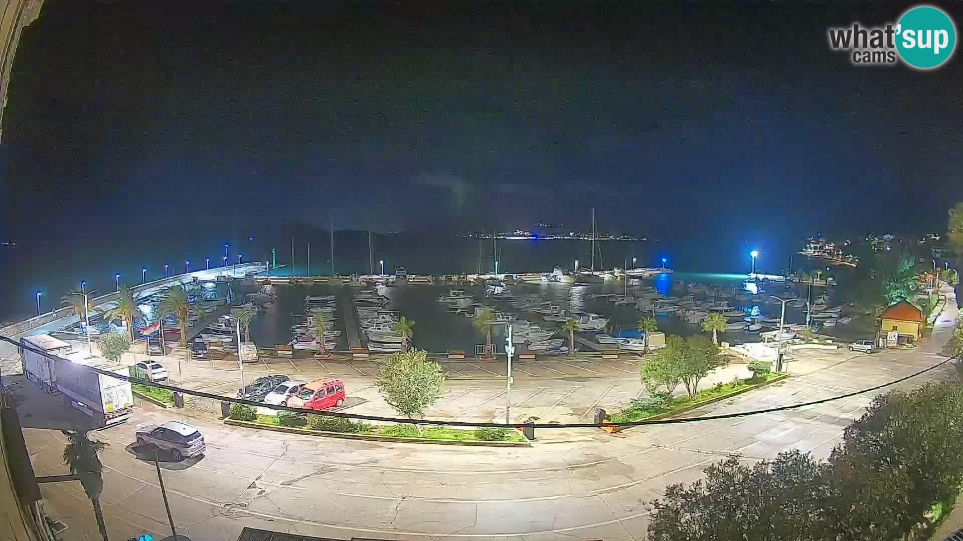 Webcam Orebić Riva – Ferry a Korčula en vivo