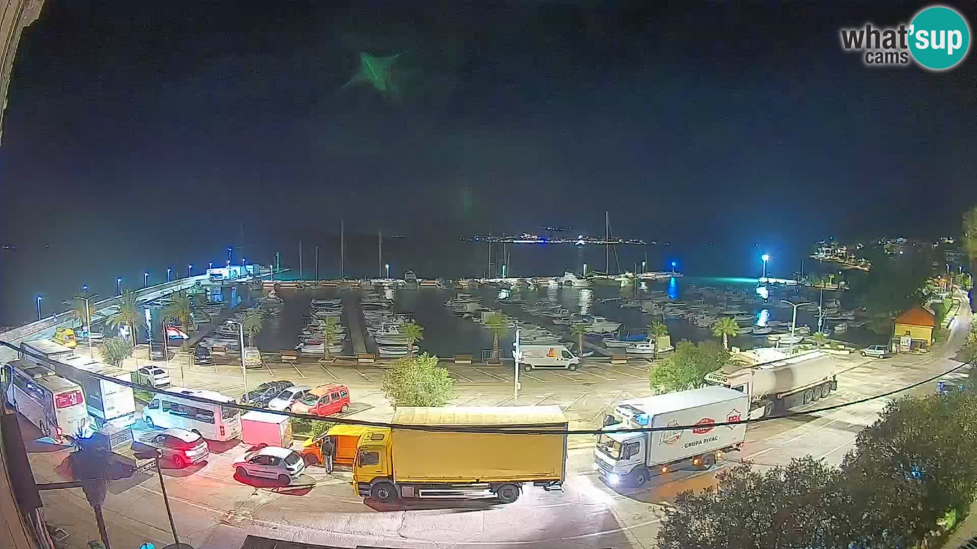 Webcam Orebić Uferpromenade – Fähre nach Korčula Live