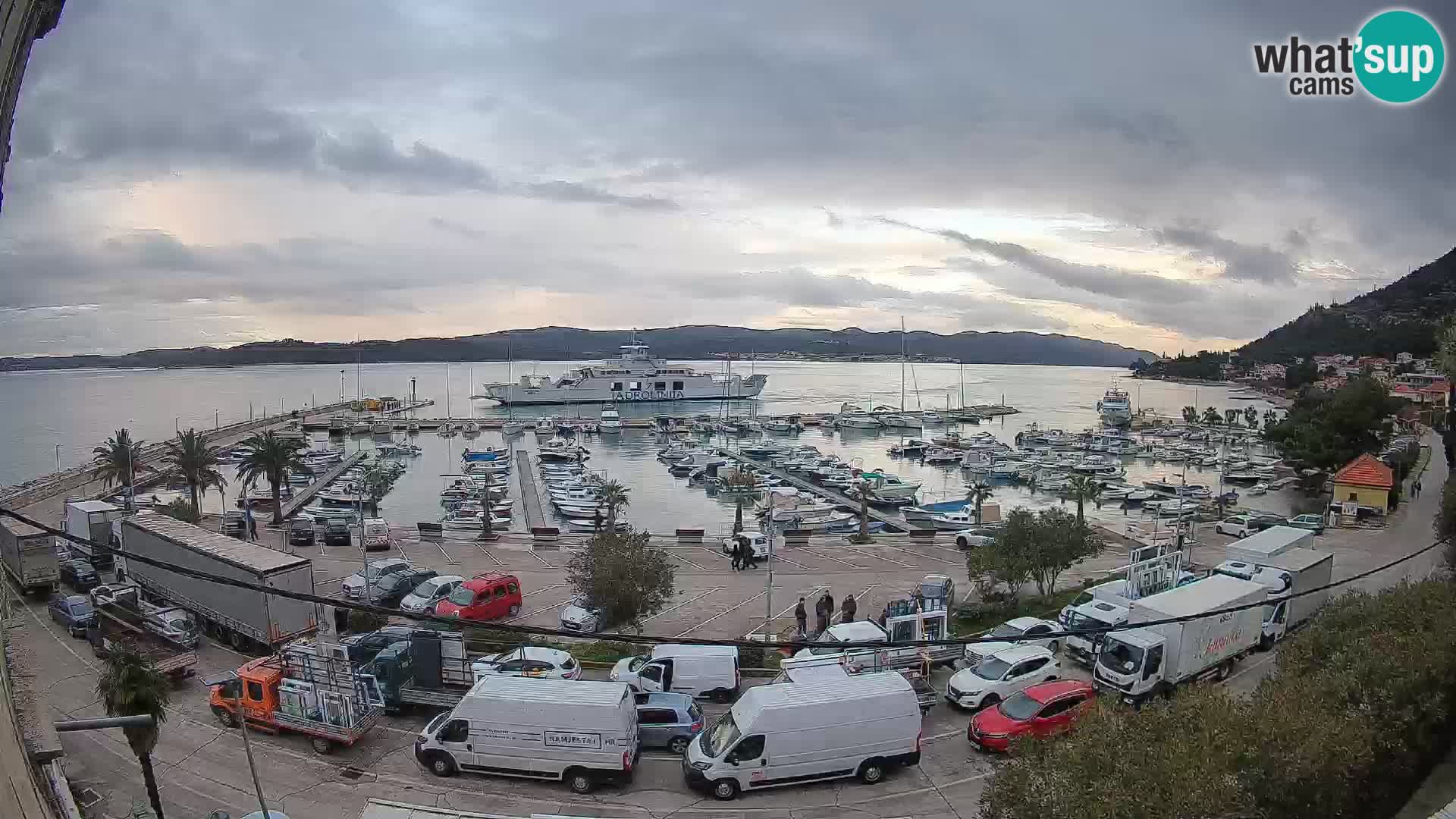 Webcam Sabbioncello Riva – Traghetto per Curzola in diretta