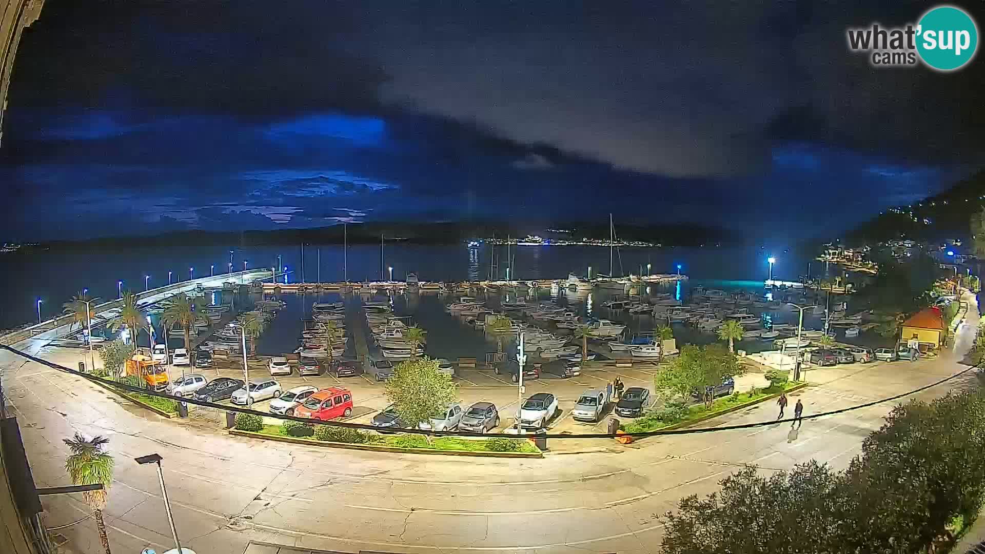 Webcam Orebić Riva – Ferry vers Korčula en direct