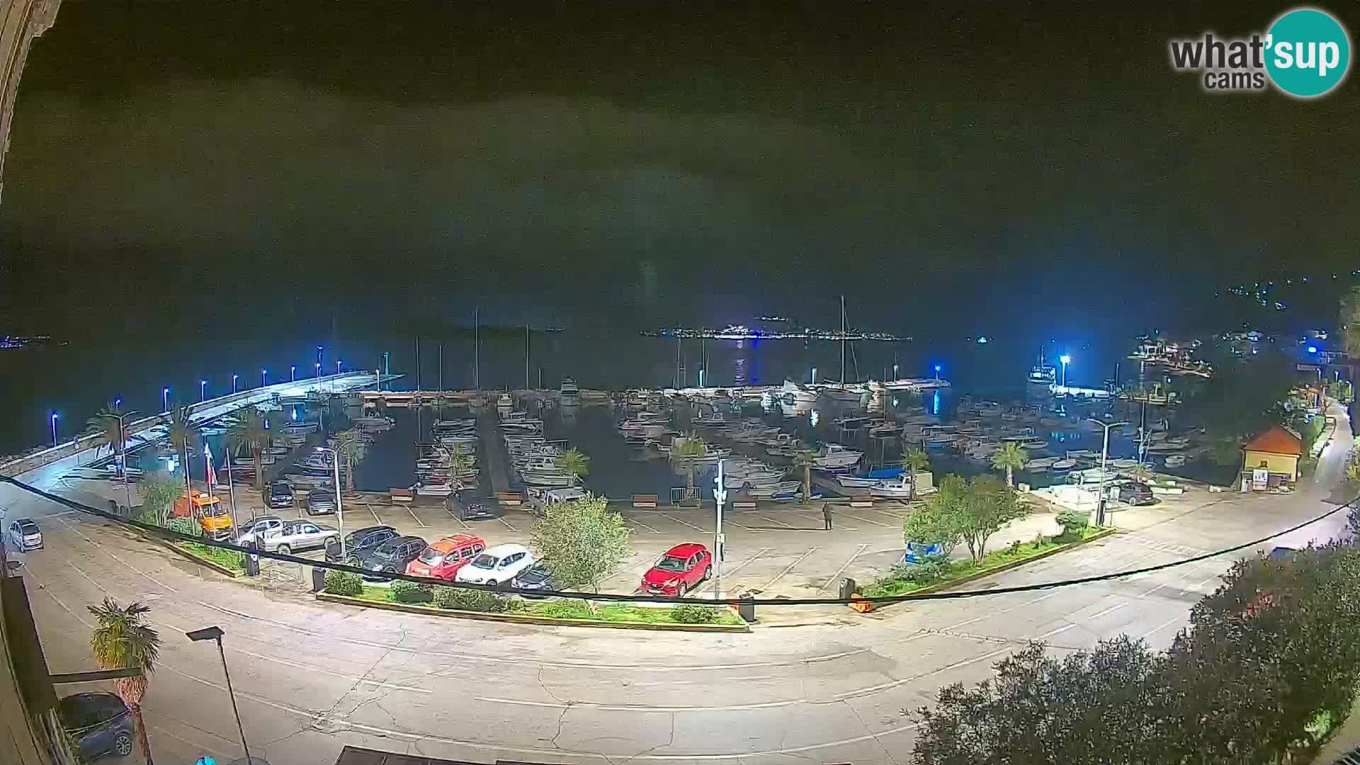 Spletna kamera Orebić Riva – Trajekt za Korčulo v živo