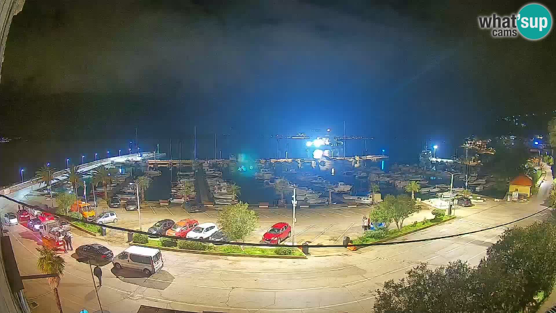 Webcam Orebić Riva – Ferry to Korčula Live
