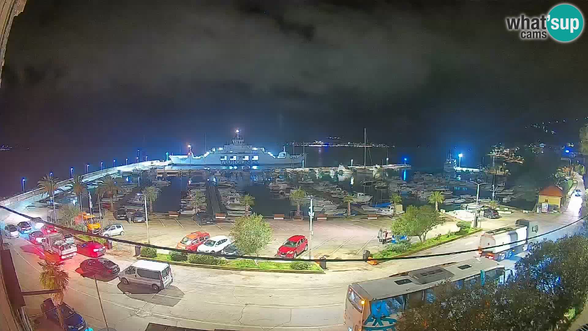 Webcam Orebić Uferpromenade – Fähre nach Korčula Live