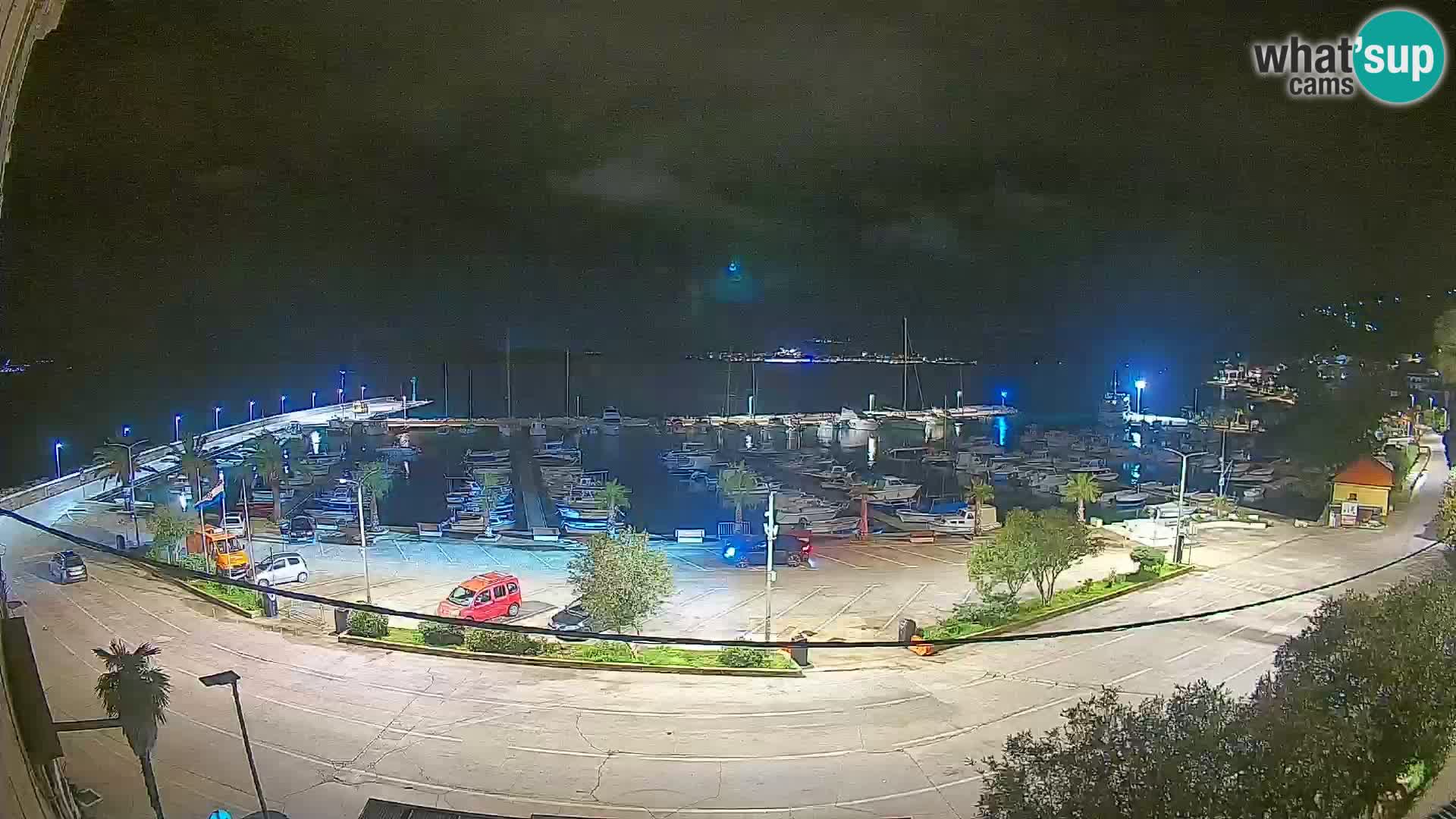 Webcam Orebić Riva – Ferry a Korčula en vivo