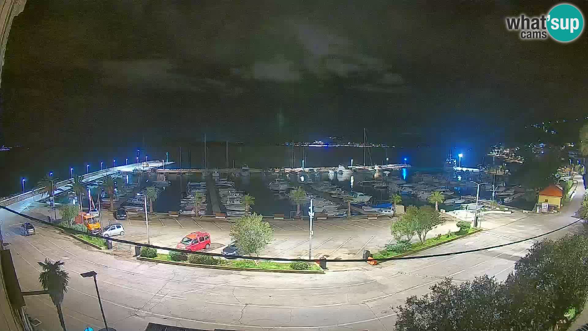 Webcam Orebić Riva – Ferry to Korčula Live