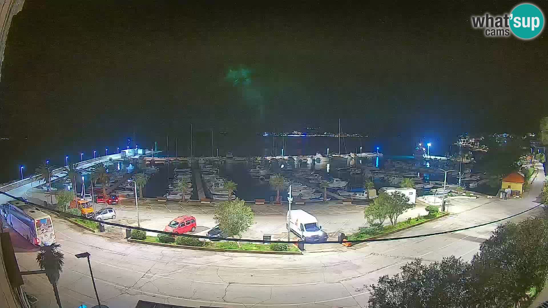 Webcam Orebić Riva – Ferry to Korčula Live