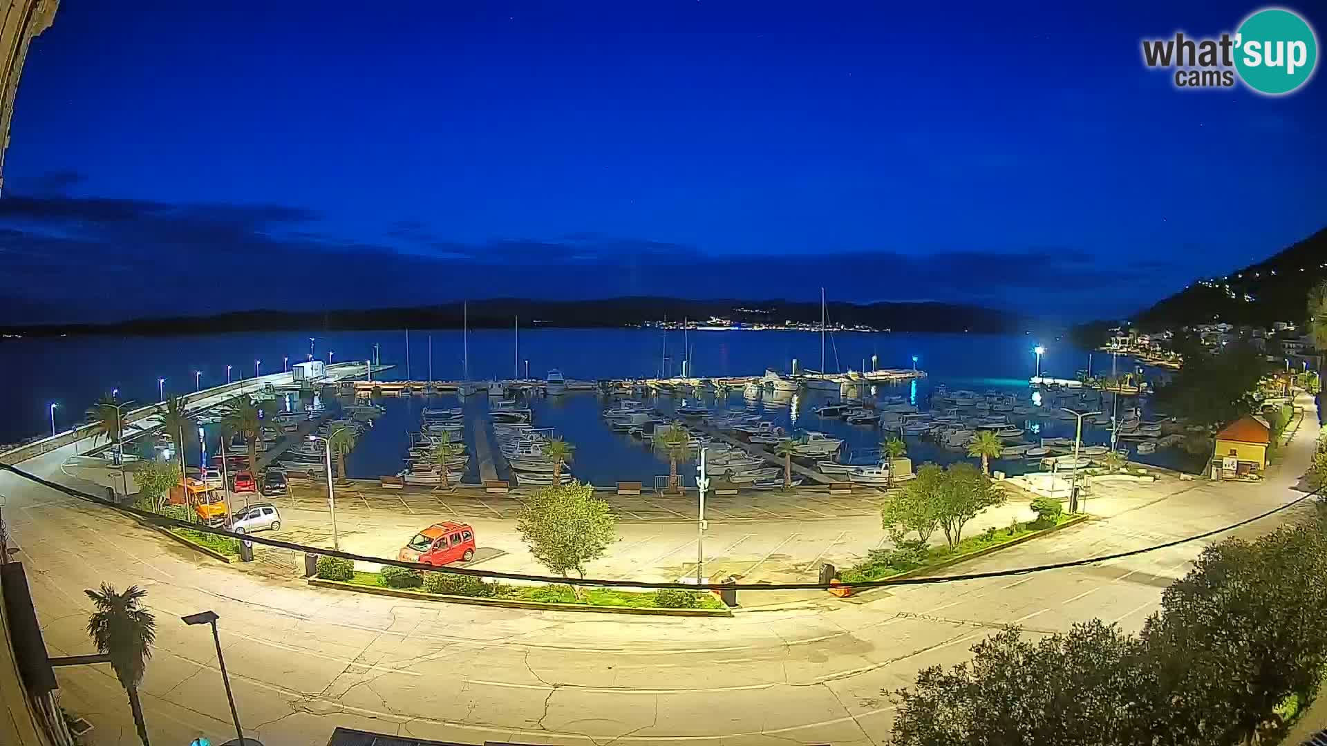 Webcam Orebić Riva – Ferry to Korčula Live
