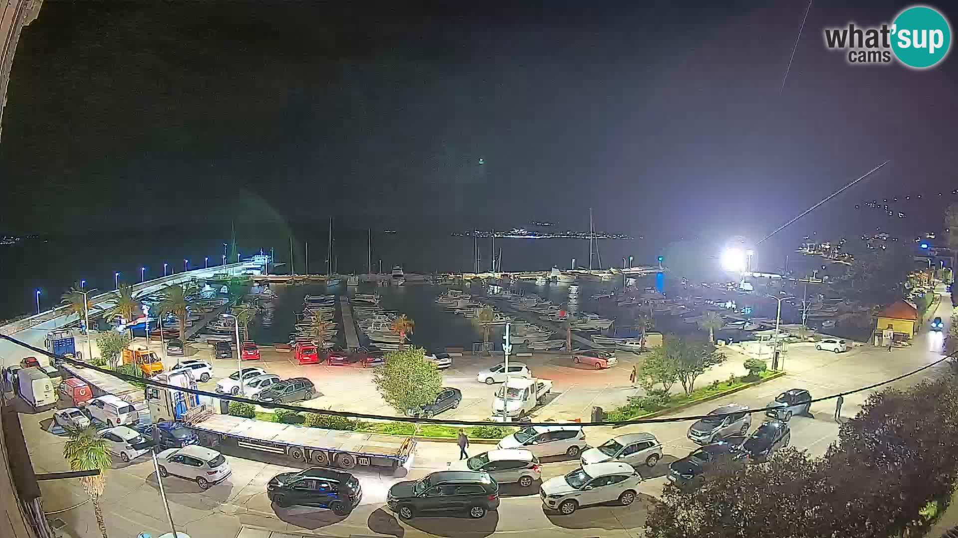 Webcam Orebić Riva – Ferry a Korčula en vivo