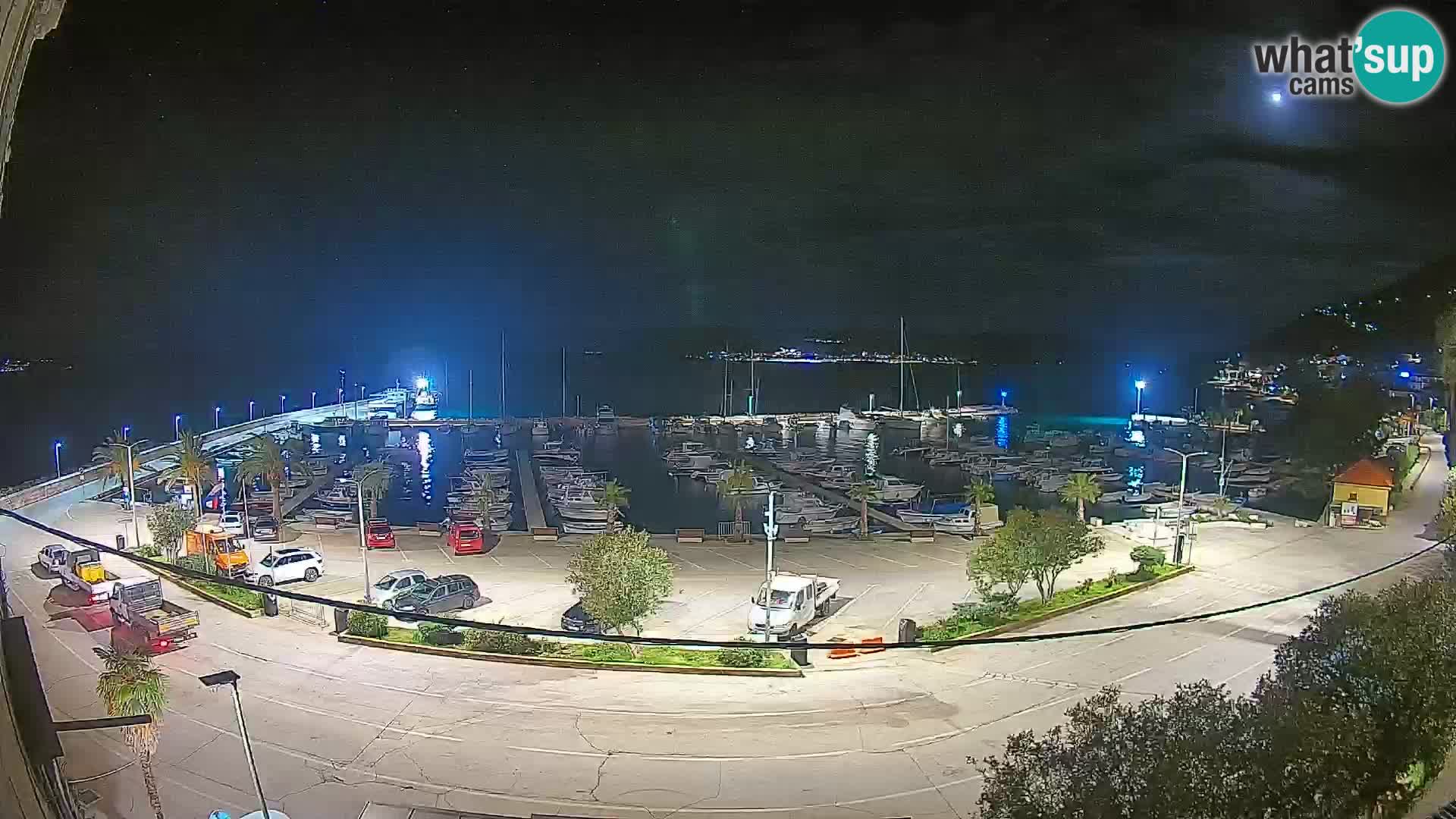 Webcam Orebić Riva – Ferry to Korčula Live