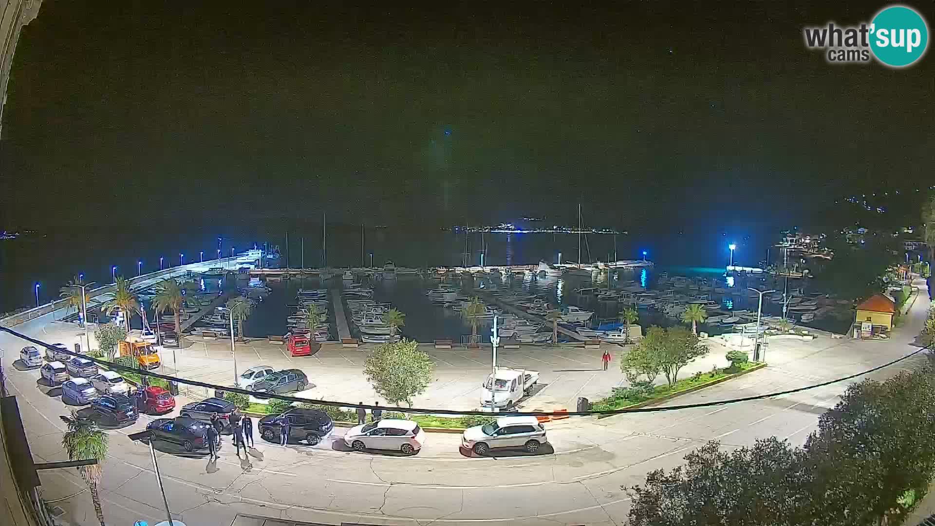 Webcam Orebić Riva – Ferry to Korčula Live