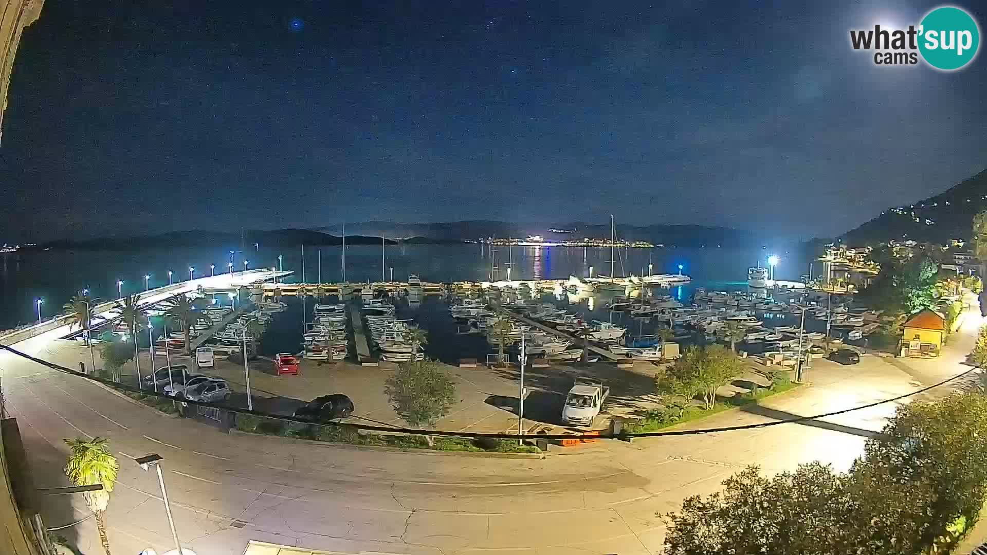 Webcam Orebić Riva – Ferry to Korčula Live