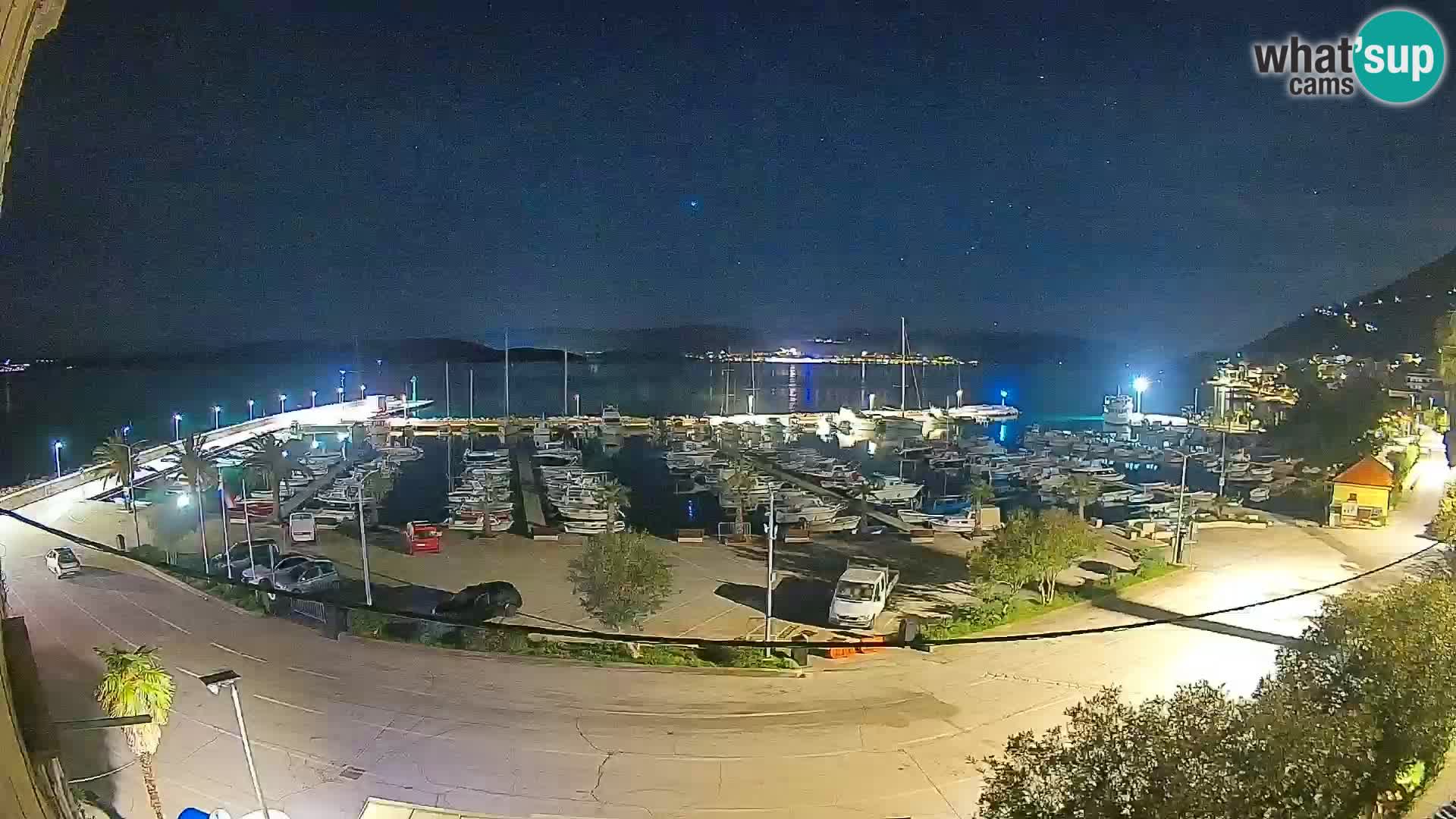 Webcam Orebić Riva – Ferry a Korčula en vivo