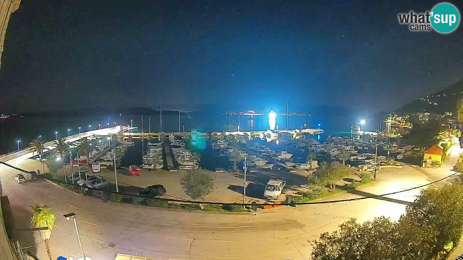 Webcam Orebić Riva – Ferry to Korčula Live