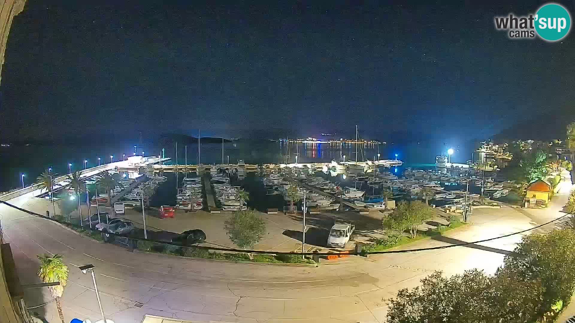 Webcam Orebić Riva – Ferry a Korčula en vivo