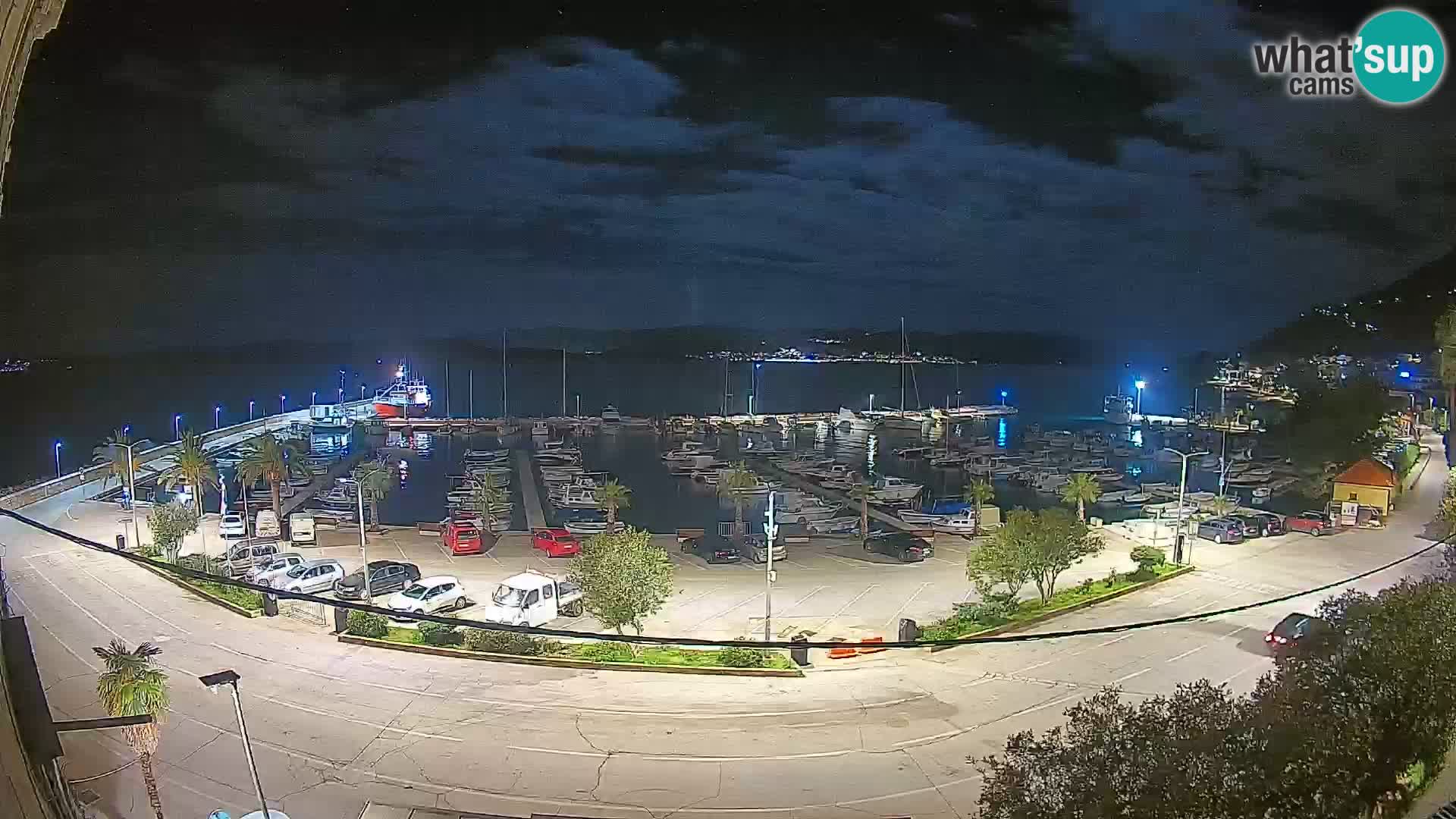 Webcam Orebić Uferpromenade – Fähre nach Korčula Live