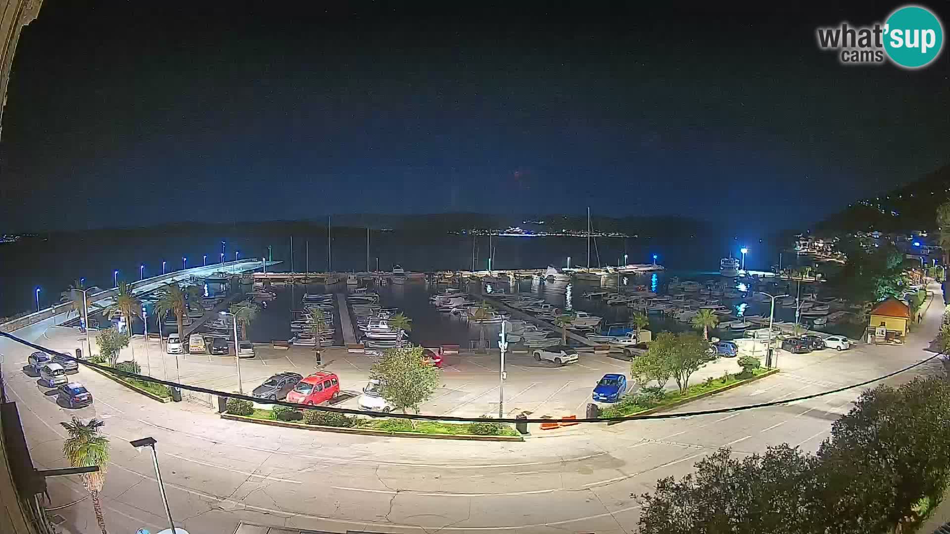 Webcam Orebić Riva – Ferry to Korčula Live