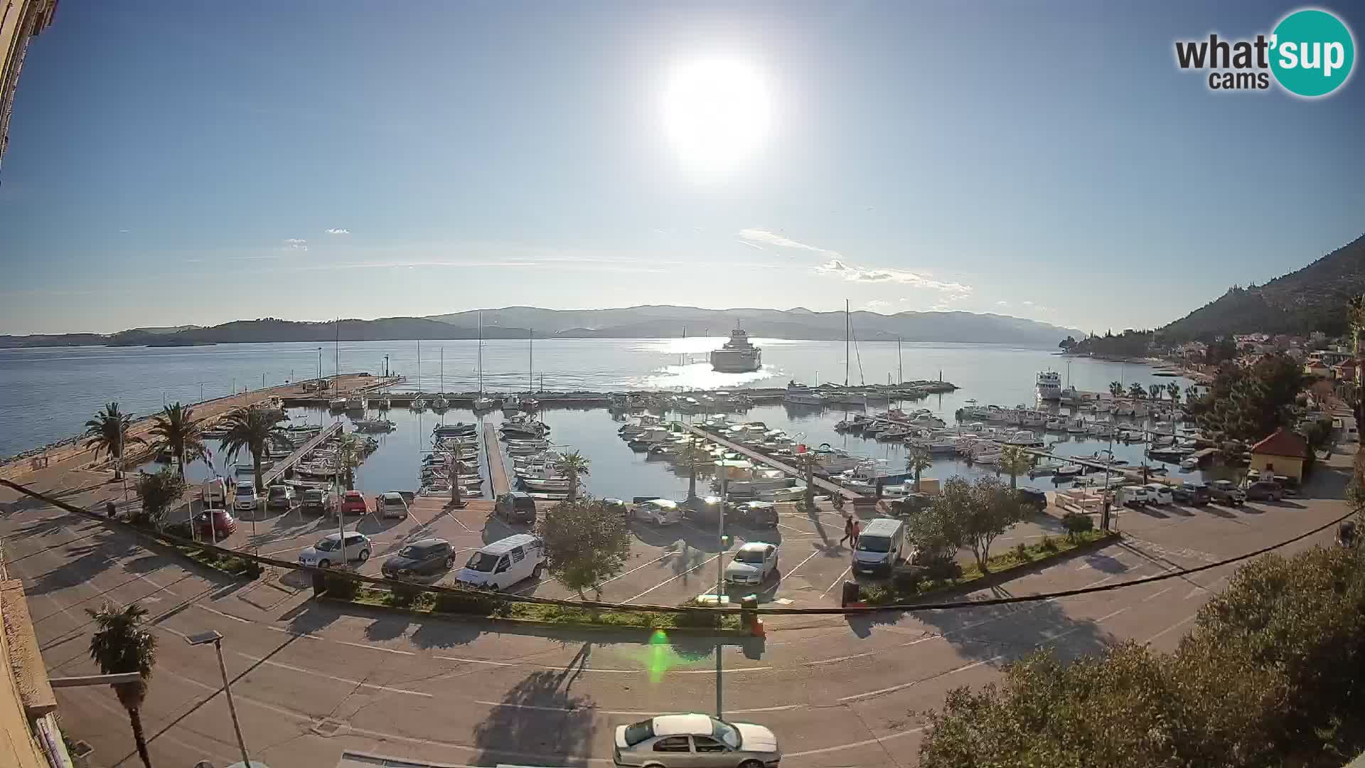 Webcam Sabbioncello Riva – Traghetto per Curzola in diretta