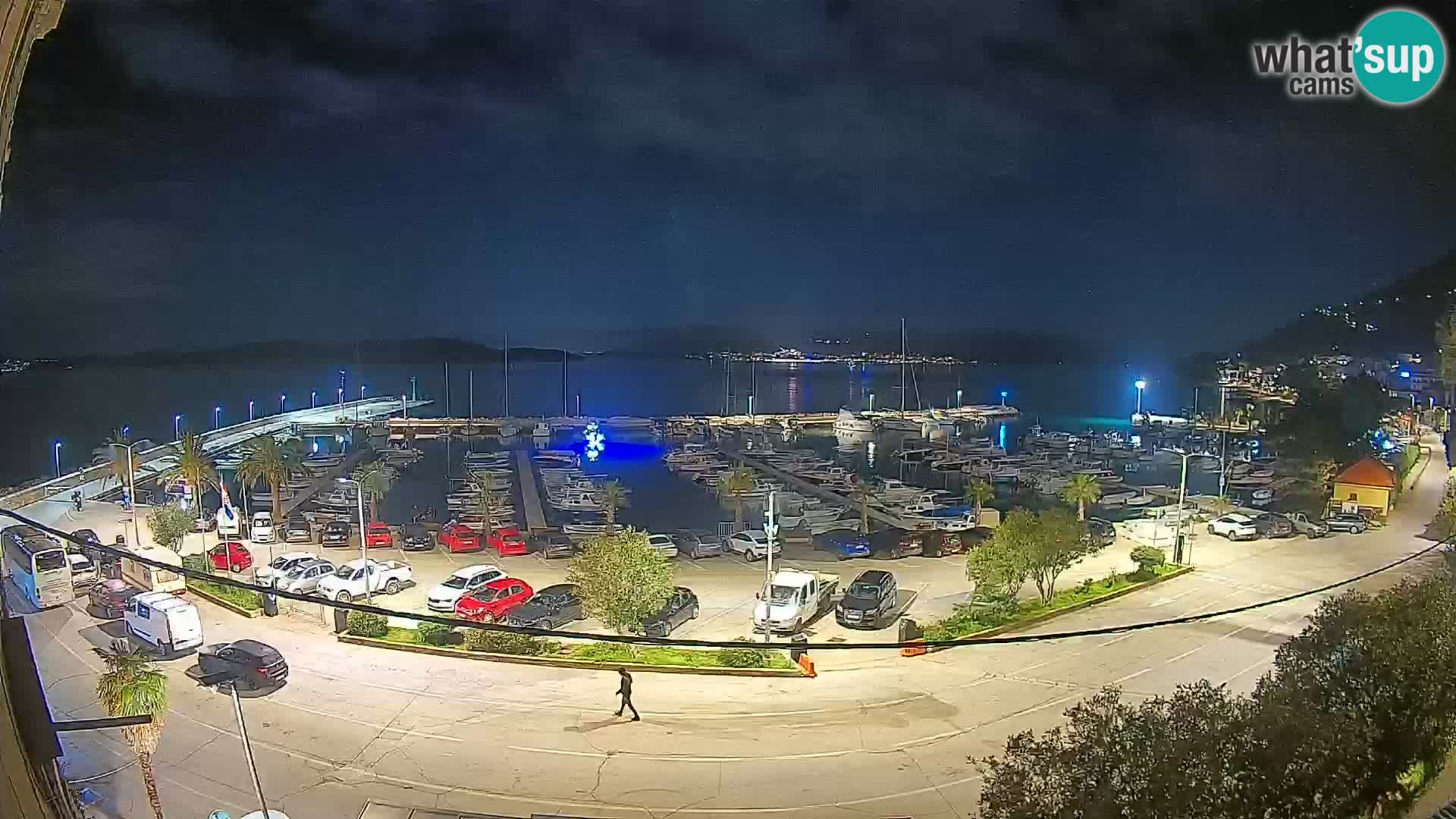 Spletna kamera Orebić Riva – Trajekt za Korčulo v živo