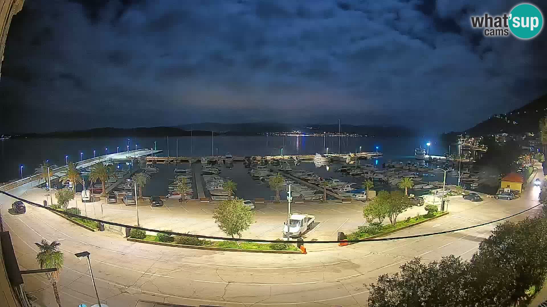 Webcam Orebić Riva – Ferry vers Korčula en direct