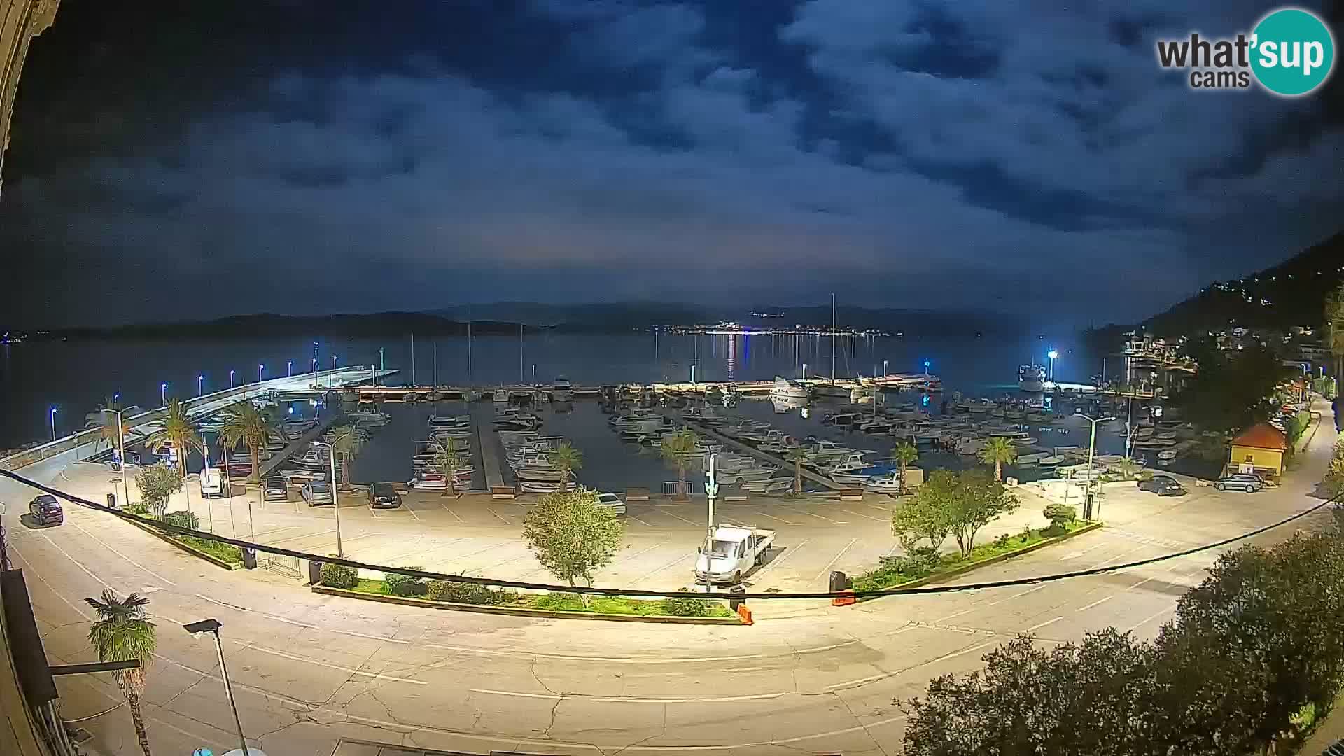 Webcam Orebić Riva – Ferry a Korčula en vivo