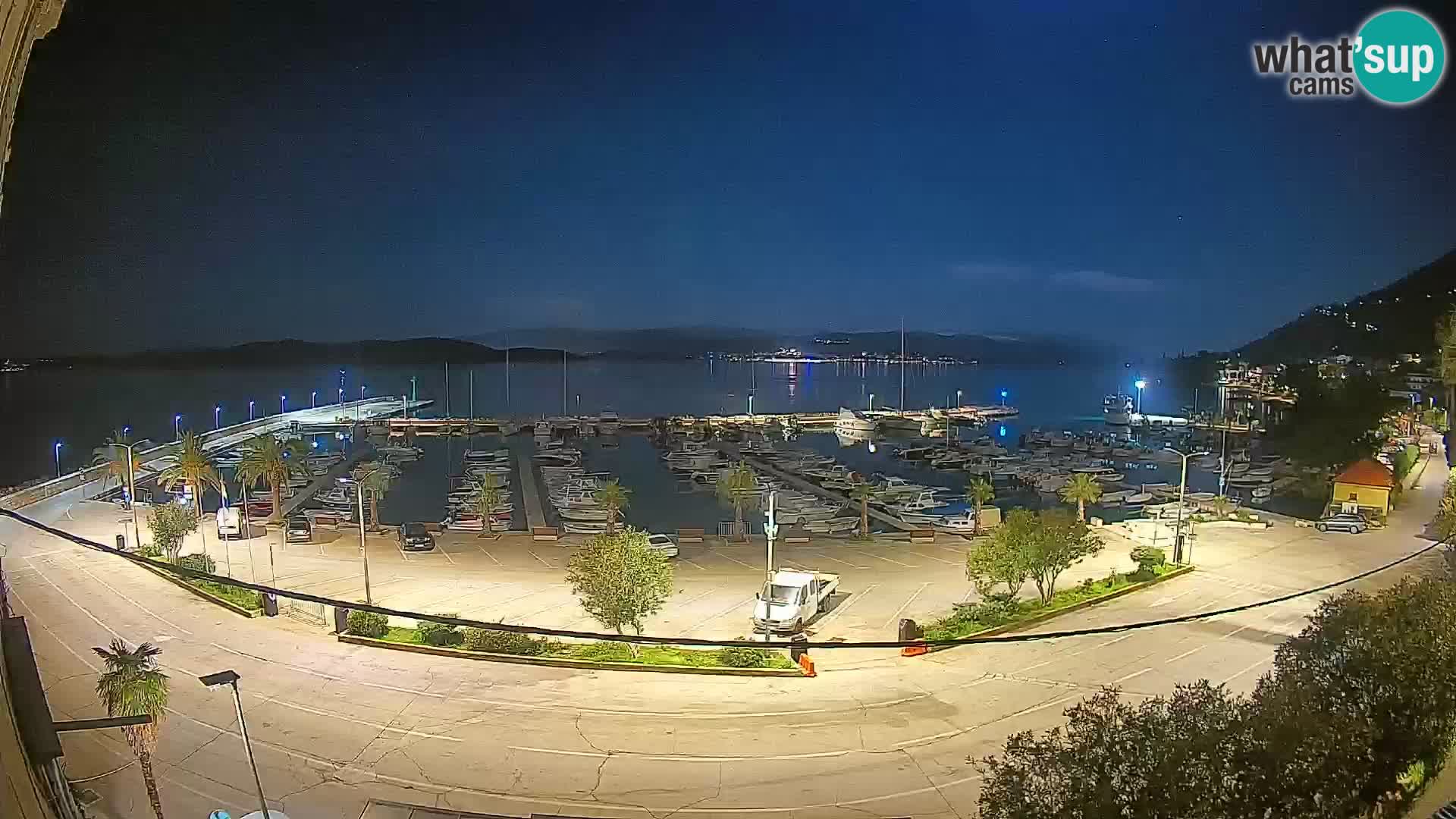 Webcam Orebić Riva – Ferry to Korčula Live