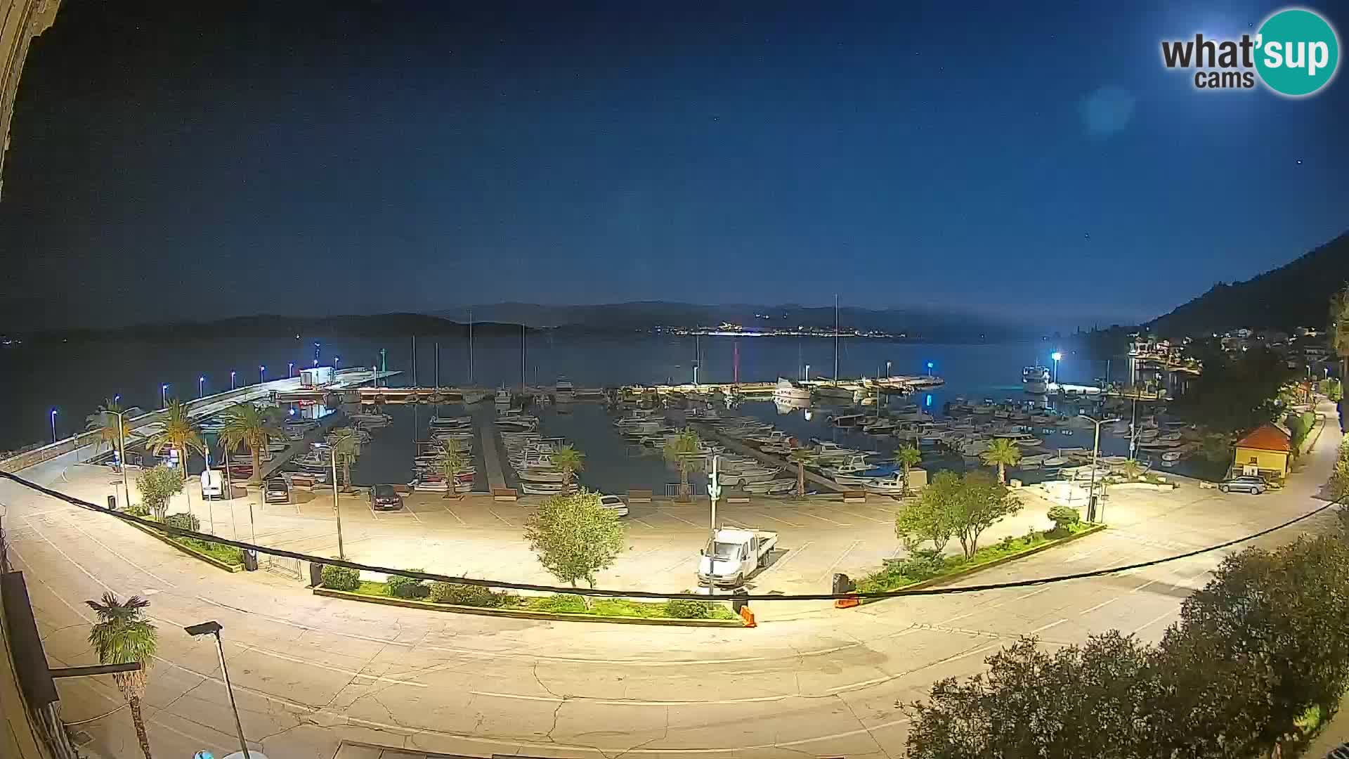 Webcam Orebić Riva – Ferry to Korčula Live
