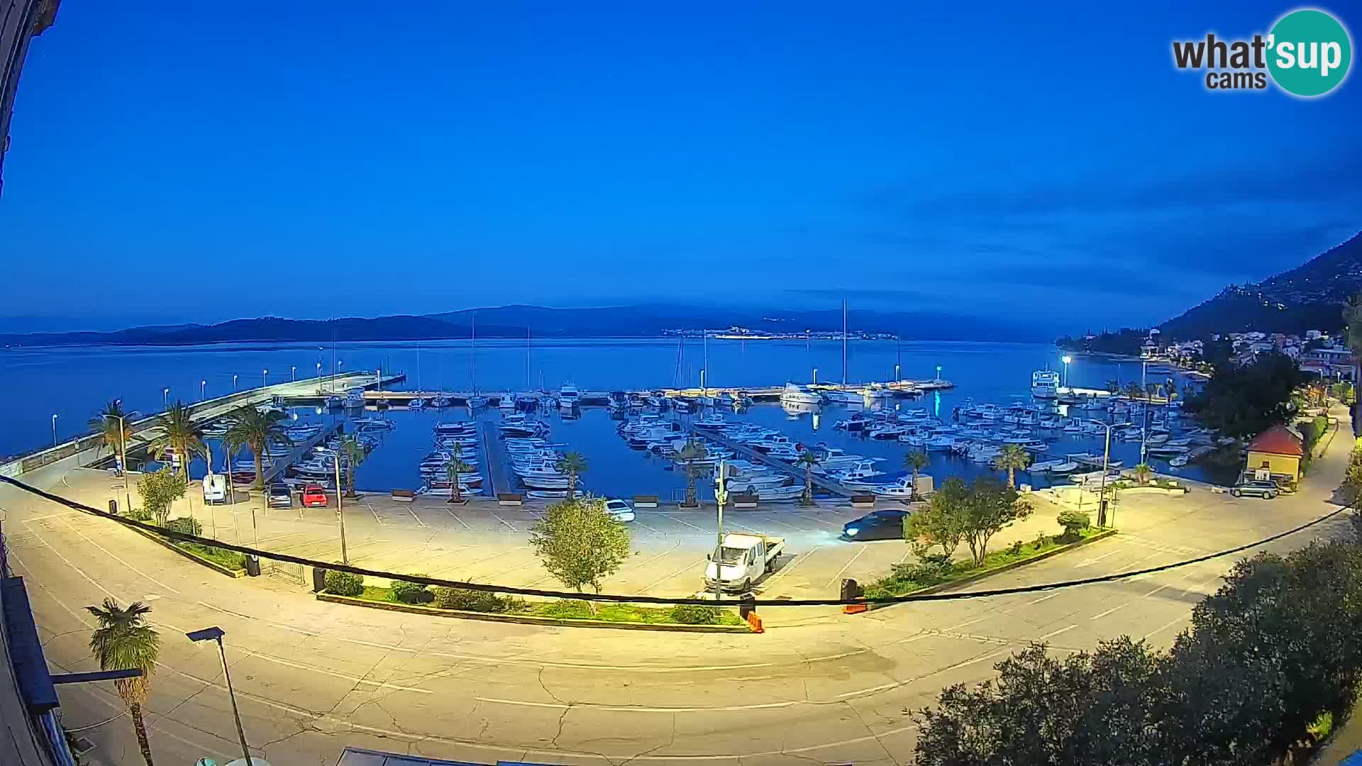 Webcam Orebić Riva – Ferry a Korčula en vivo