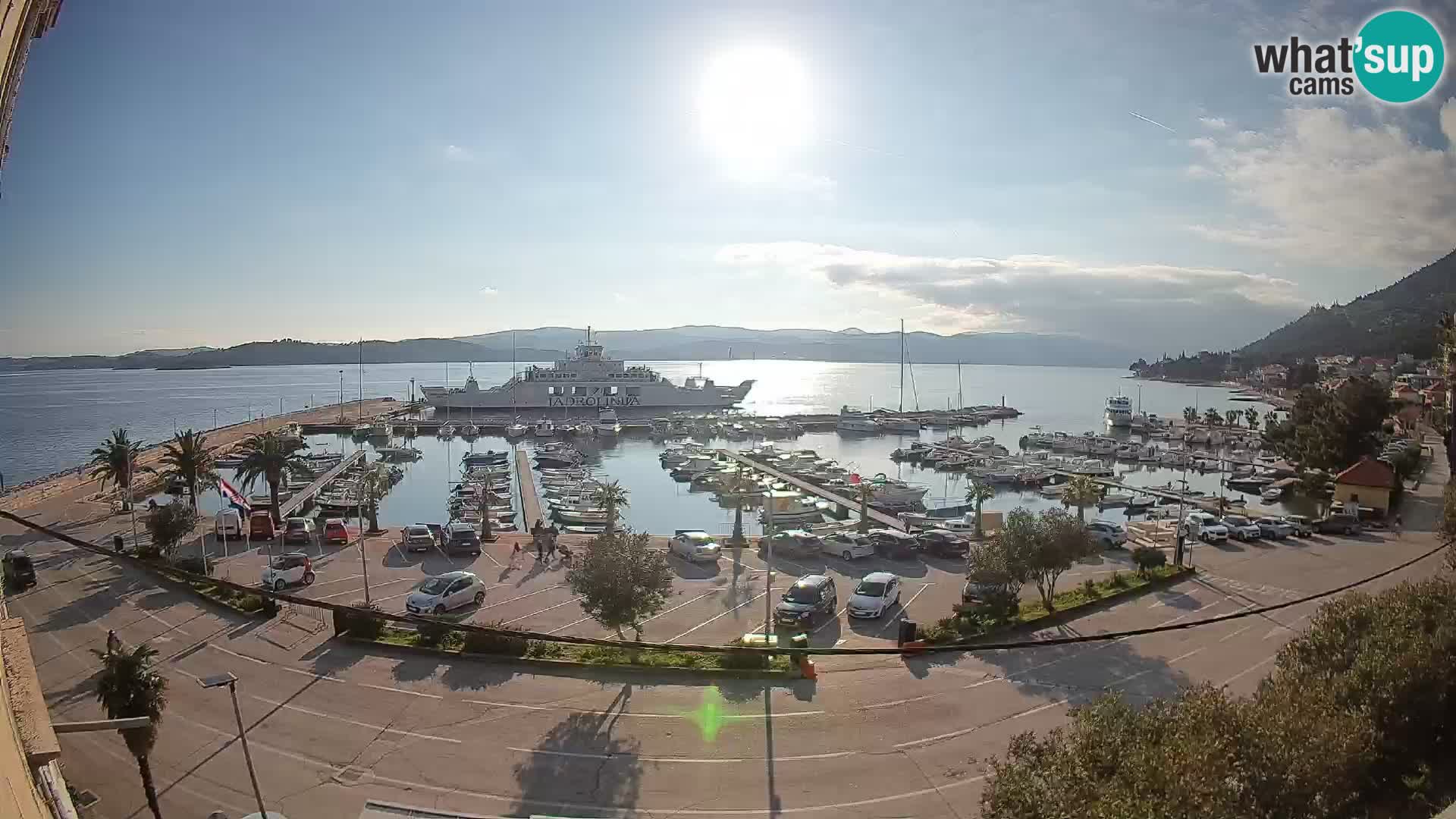 Webcam Sabbioncello Riva – Traghetto per Curzola in diretta