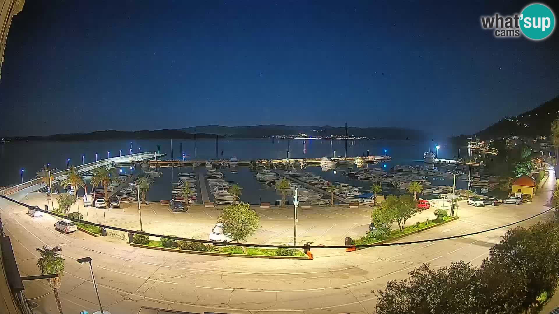 Webcam Orebić Riva – Ferry to Korčula Live