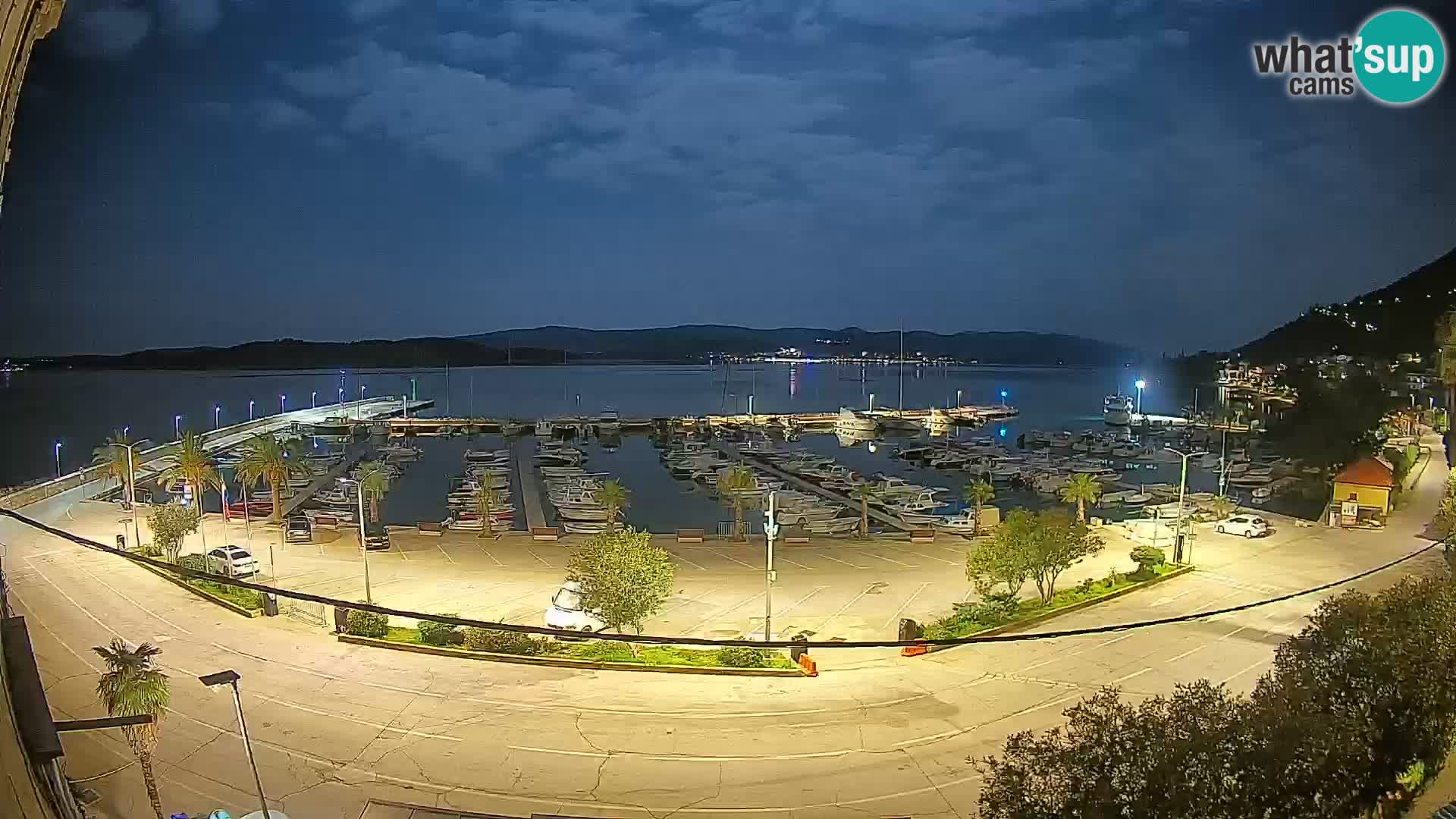 Webcam Orebić Uferpromenade – Fähre nach Korčula Live