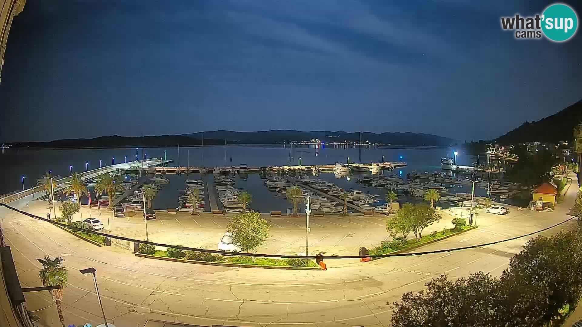 Webcam Orebić Riva – Ferry a Korčula en vivo