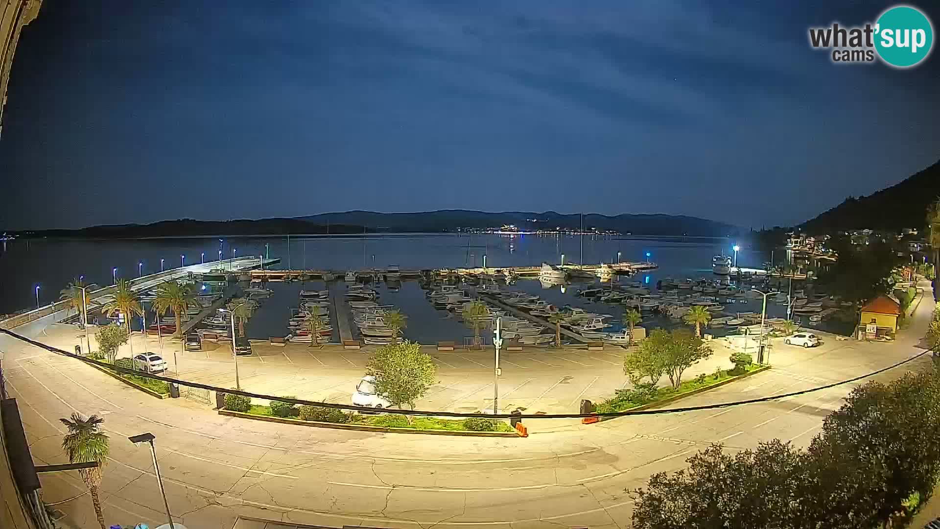 Webcam Orebić Uferpromenade – Fähre nach Korčula Live