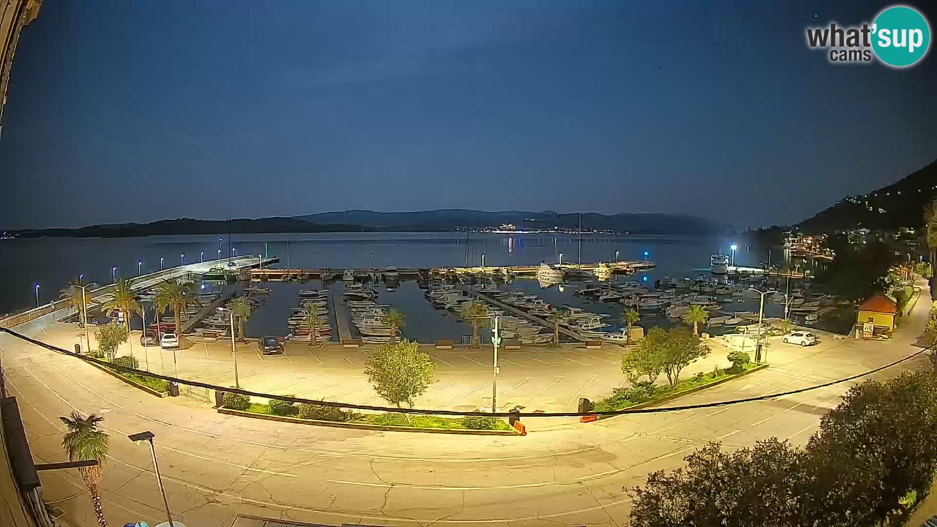 Webcam Orebić Riva – Ferry to Korčula Live