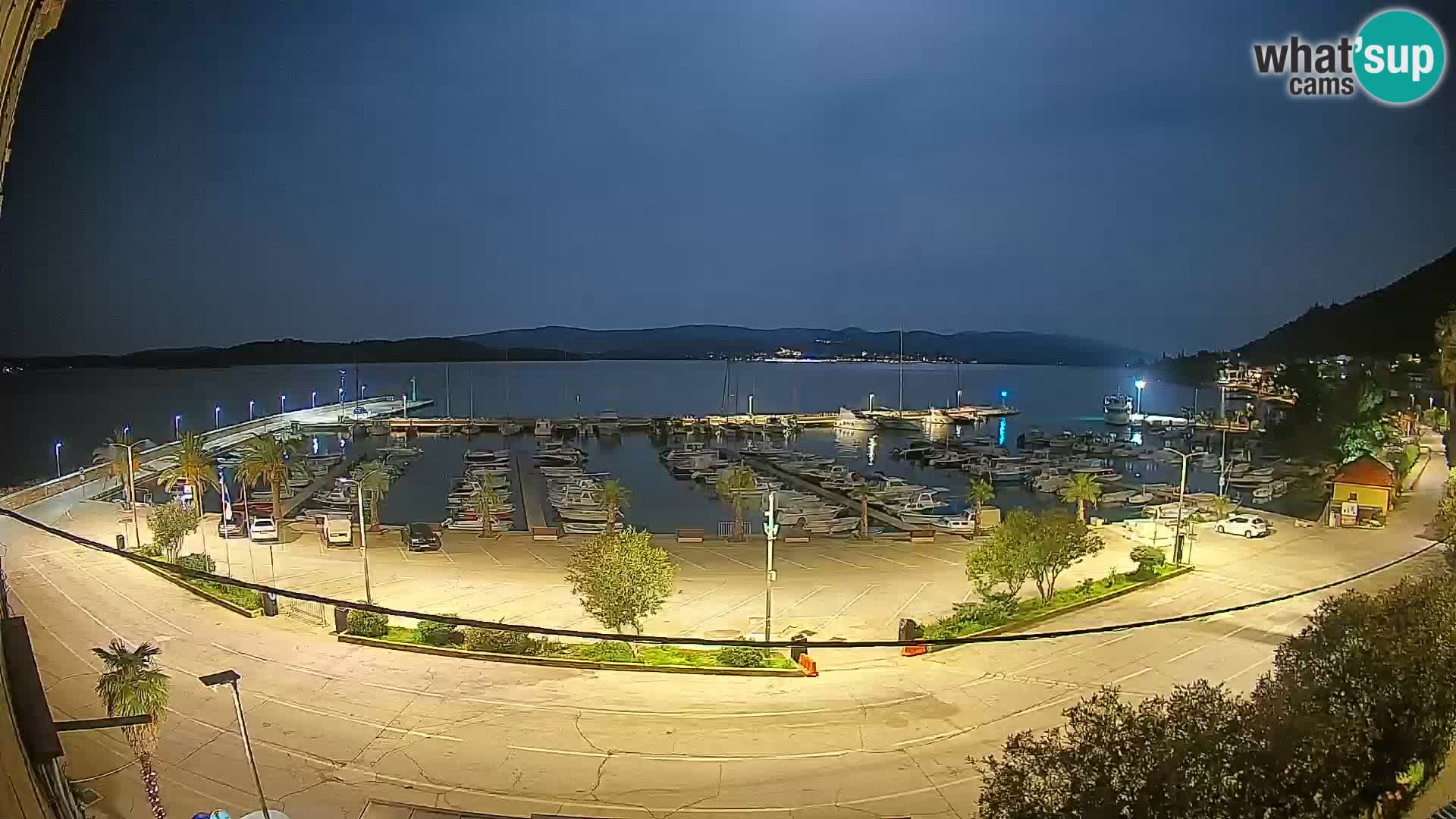 Webcam Orebić Riva – Ferry to Korčula Live