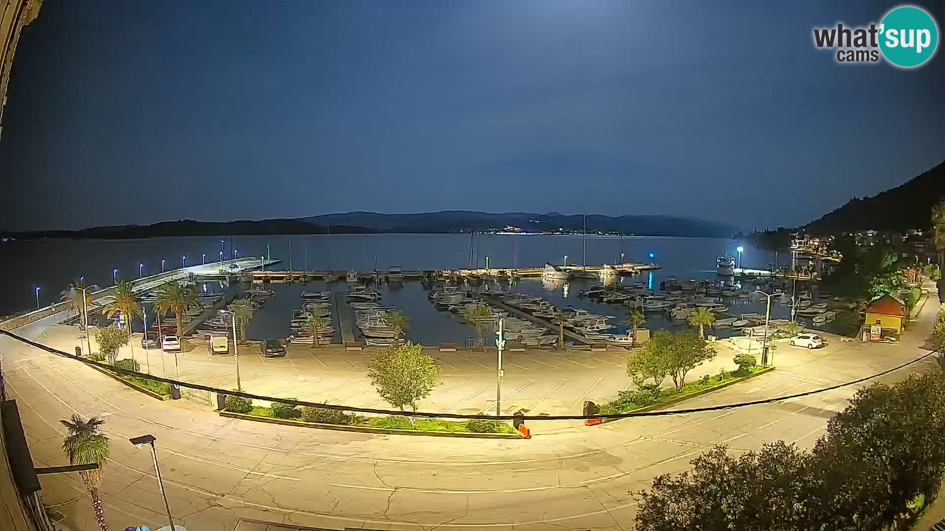 Webcam Orebić Uferpromenade – Fähre nach Korčula Live