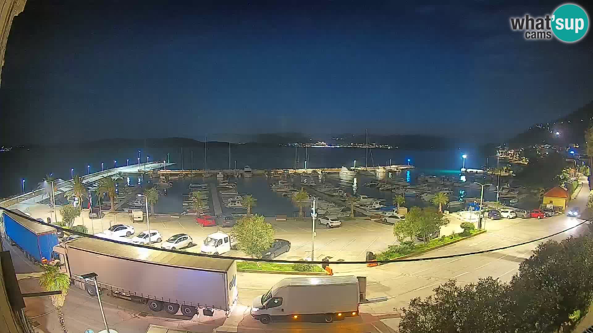 Webcam Orebić Riva – Ferry to Korčula Live
