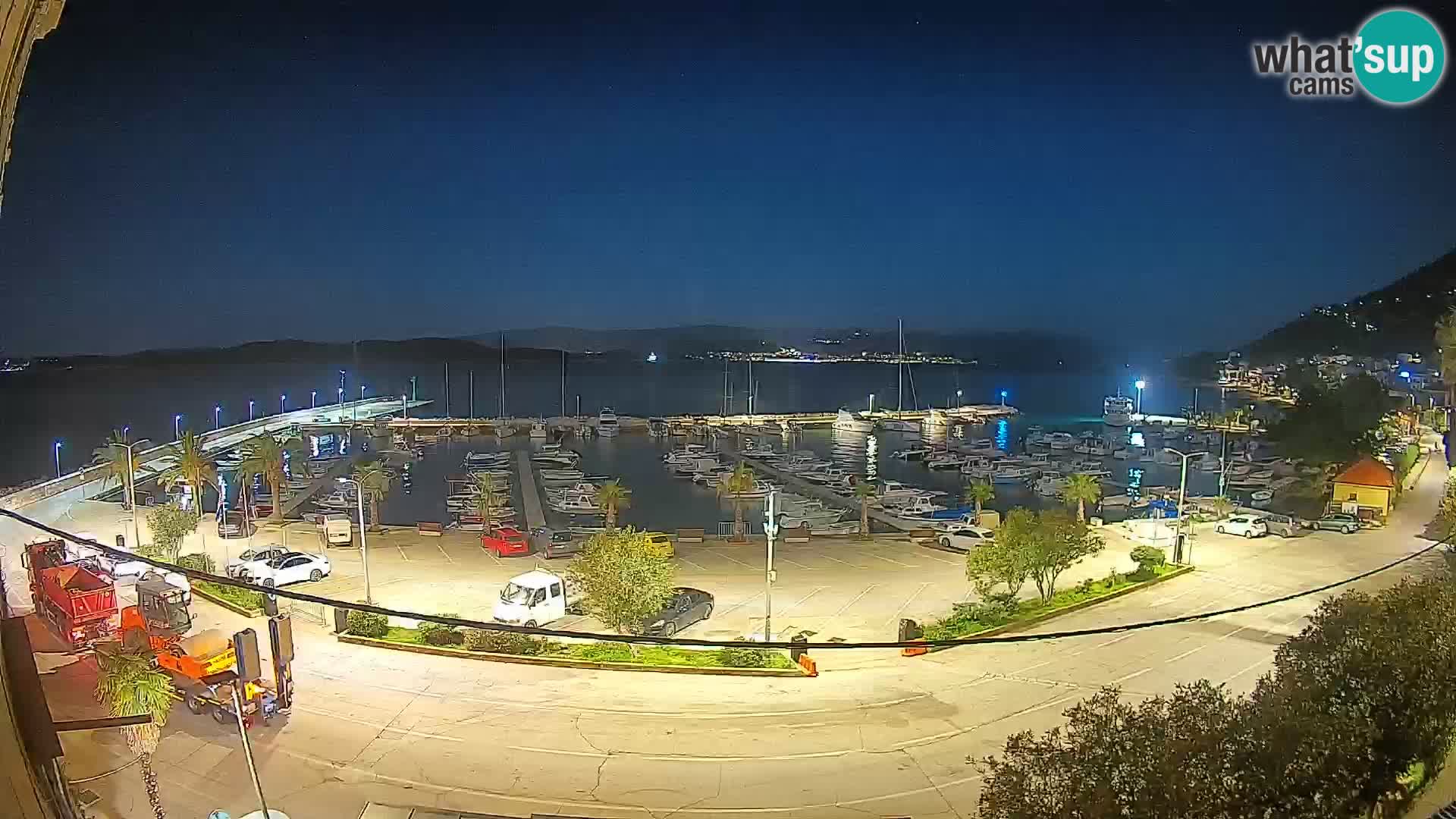 Webcam Orebić Riva – Ferry a Korčula en vivo