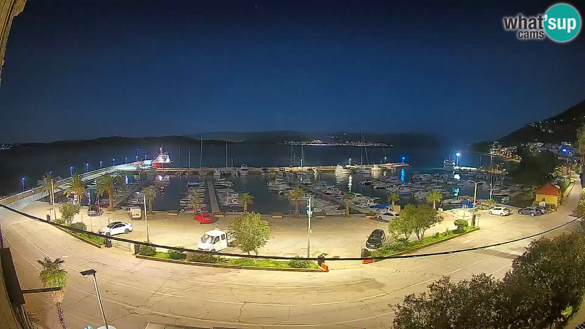 Webcam Orebić Uferpromenade – Fähre nach Korčula Live