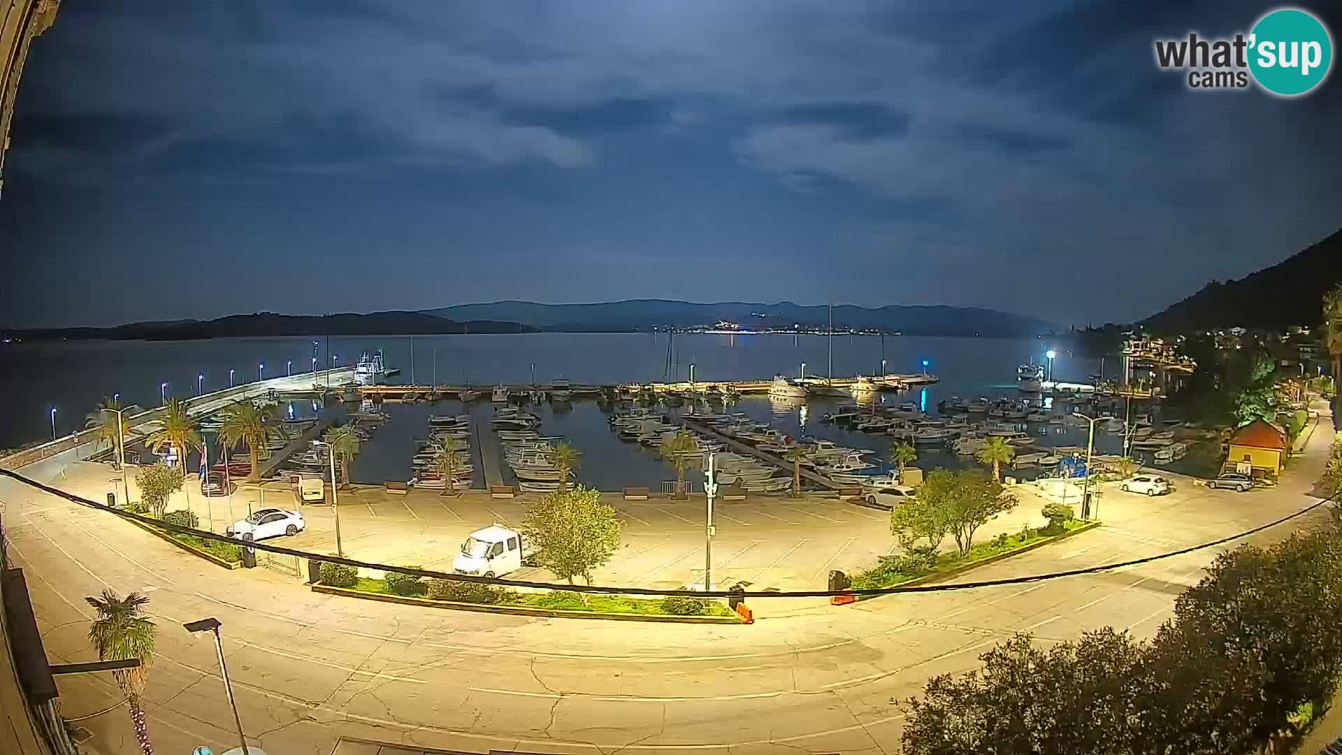 Webcam Orebić Riva – Ferry to Korčula Live