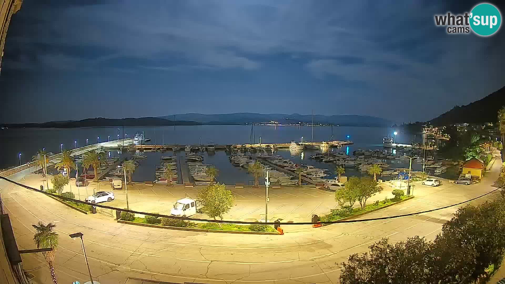 Webcam Orebić Riva – Ferry vers Korčula en direct