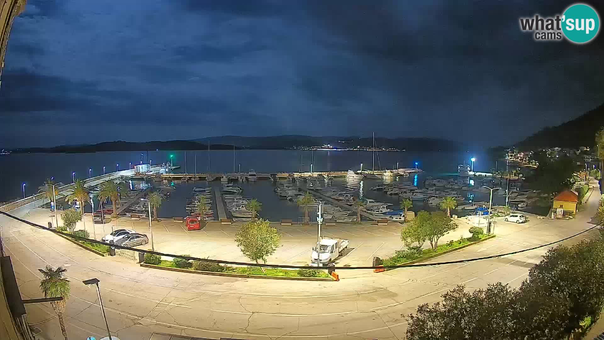 Webcam Orebić Riva – Ferry to Korčula Live