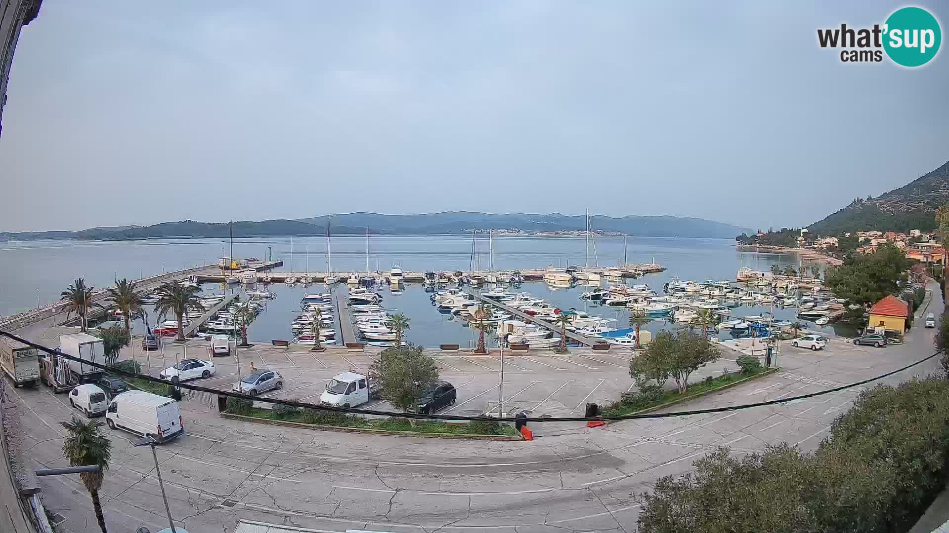 Webcam Orebić Riva – Ferry vers Korčula en direct