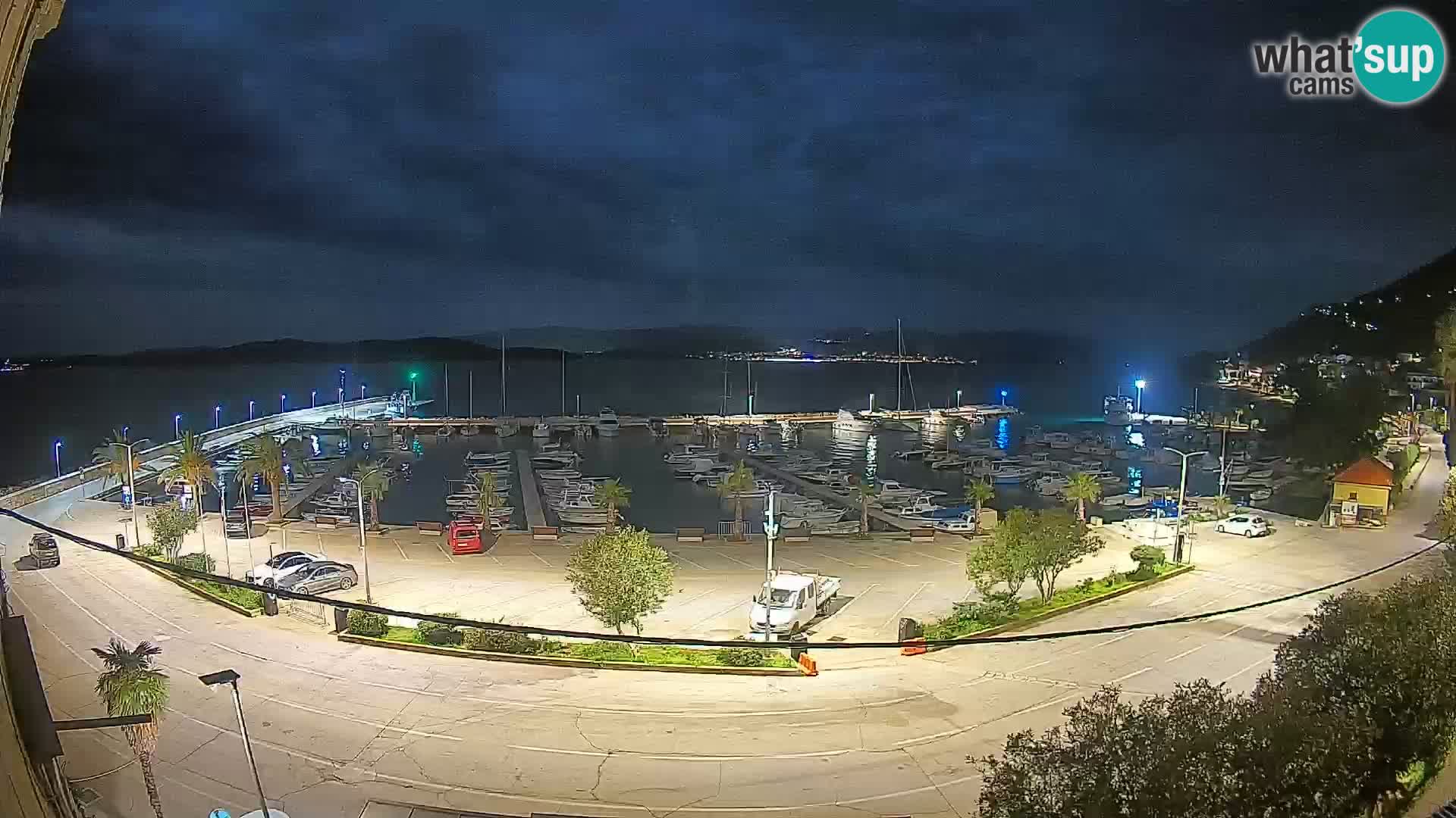 Webcam Orebić Riva – Ferry to Korčula Live