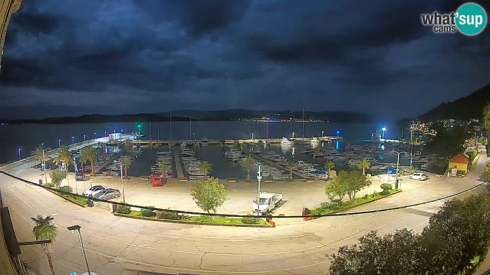 Webcam Orebić Uferpromenade – Fähre nach Korčula Live